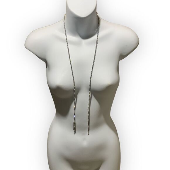 Vintage Rhinestone Wrap Necklace - Picture 2 of 12